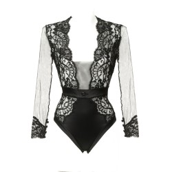 Body Jolidon Prelude noir – Lingerie élégante et sensuelle | Ambale