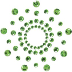 Cache-tétons Étoile Émeraude Bijoux Indiscrets | Nippies Chic