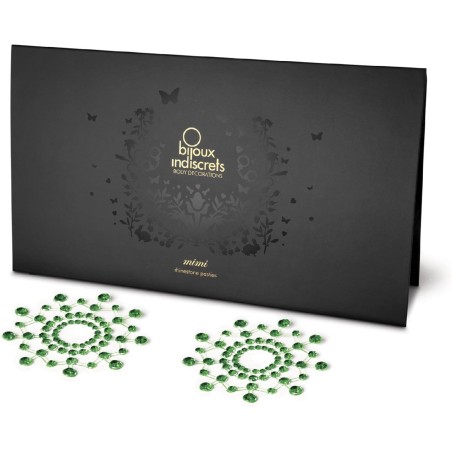 Cache-tétons Étoile Émeraude Bijoux Indiscrets | Nippies Chic