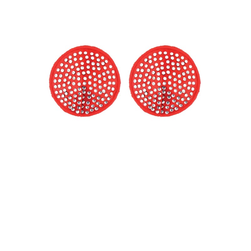 Cache-tétons Rouge Burlesque Paris Hollywood | Nippies Glamour