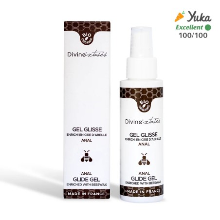 Lubrifiant Anal Bio Divinextases 100 ml | Naturel & Made in France