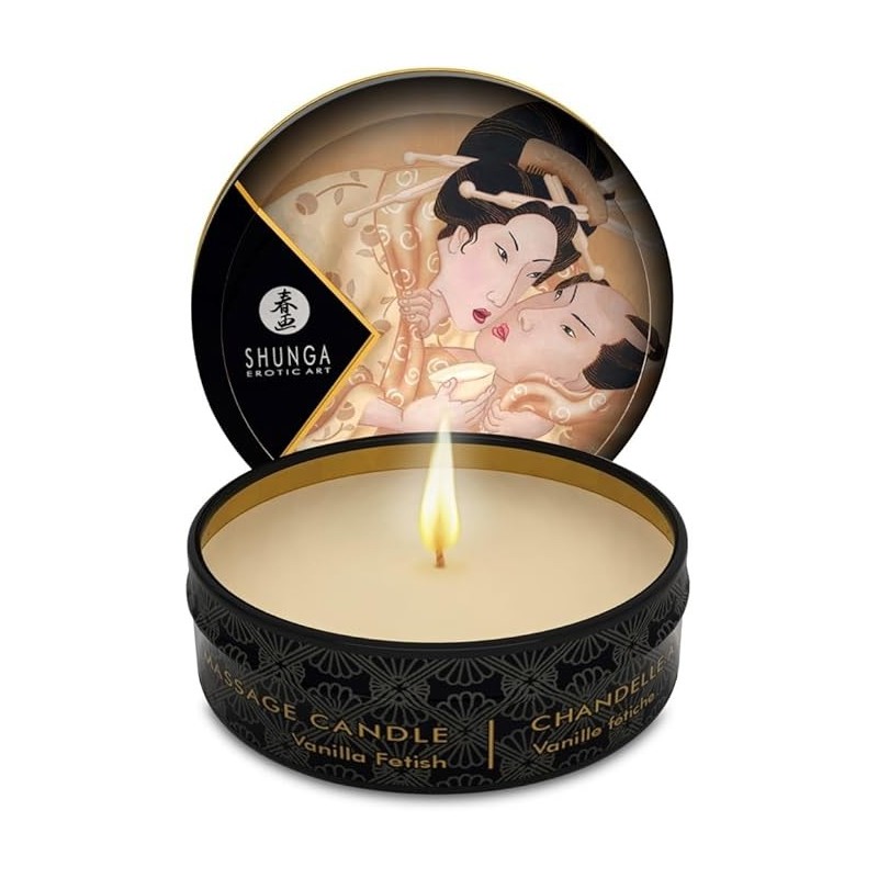 Bougie de Massage Vanille Désir Shunga 30 ml | Ambale